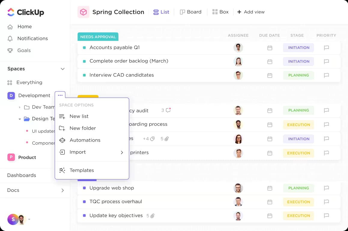 Technology services screenshot